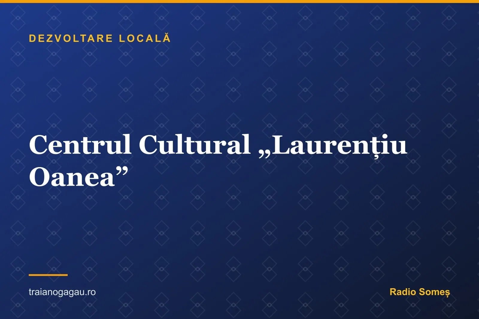Centrul Cultural Laurențiu Oanea: Restaurarea Vilei 1 din Sângeorz-Băi