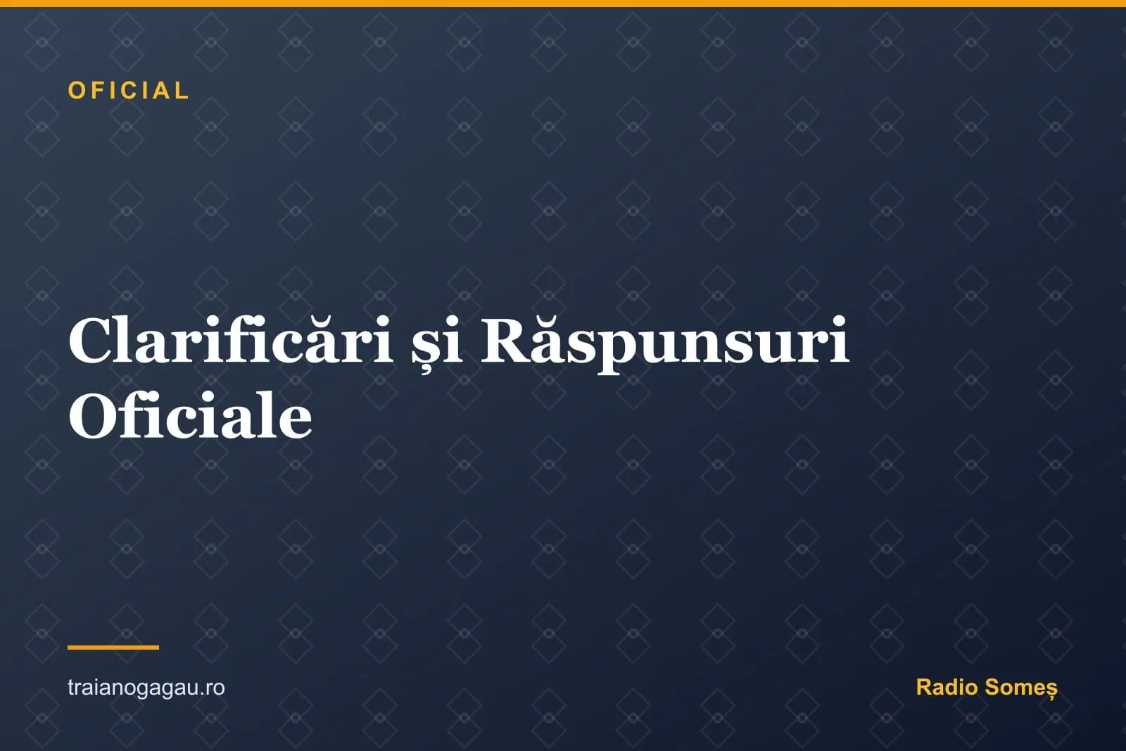 Clarificări Publice: Adevărul din Spatele Titlurilor de Presă