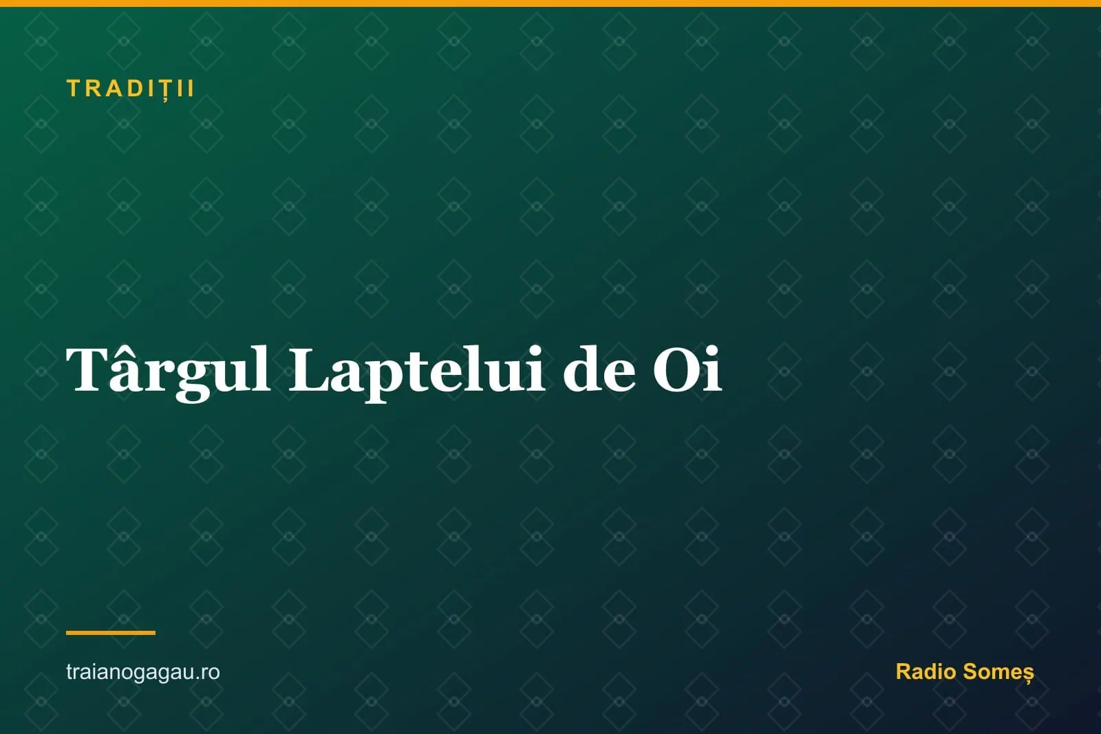 Târgul Laptelui de Oi: Tradiție Anuală în Sângeorz-Băi