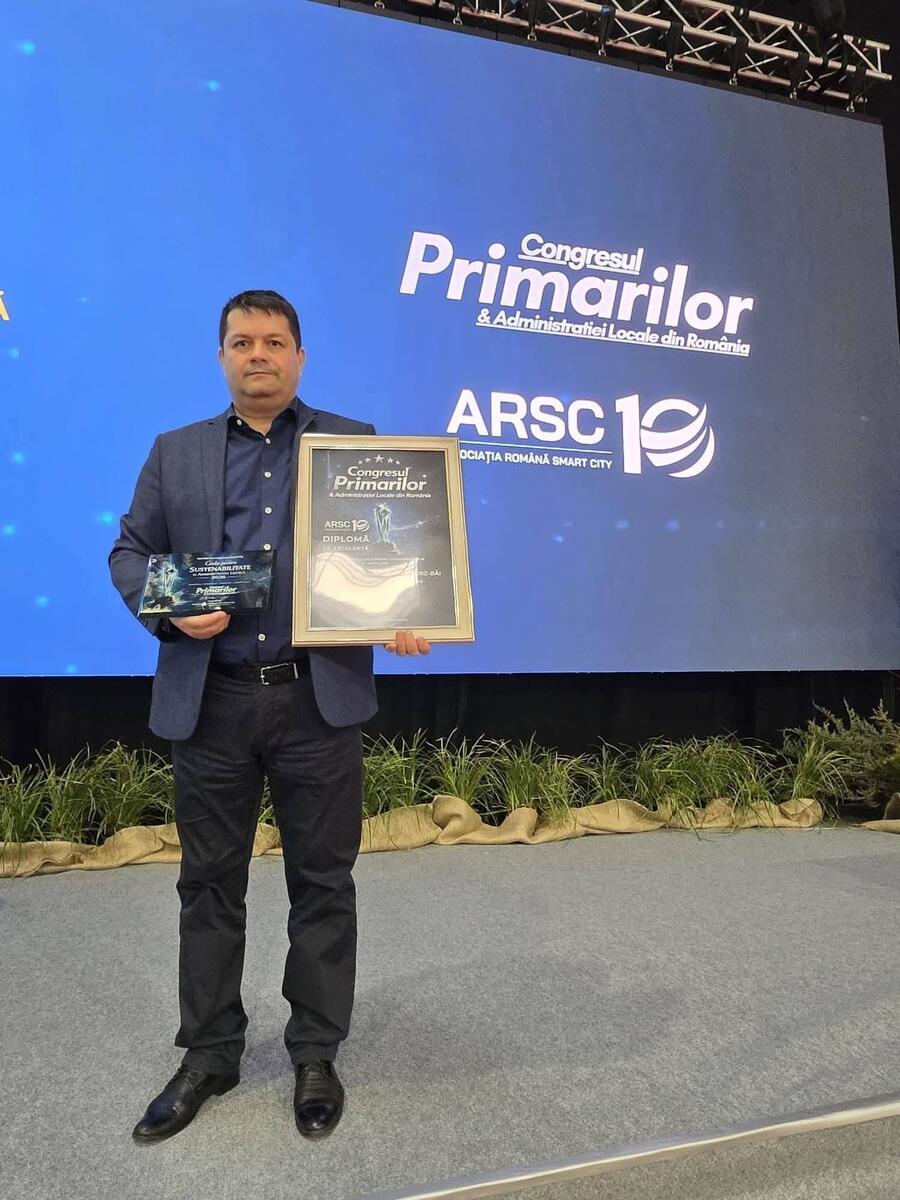 Primăria Sângeorz-Băi Premiată cu Diploma de Excelență la Congresul Primarilor 2026